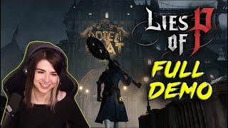 Lies of P - PC FULL DEMO - Pinocchio Bloodborne??