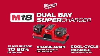 M18 Dual Bay Super Charger