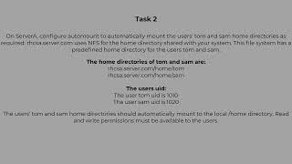 RHCSA 9 Tutorial: Automount Magic - Mounting Users' Home Directories with Ease on RHEL 9