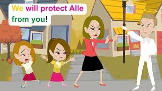 Ella's sister runs away - Funny English Animated Story - Ella English