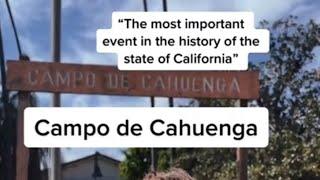 Campo de Cahuenga: the most important event in history of California