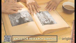 Ancestor research services  - Origins Genealogy