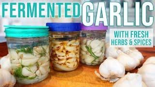 FERMENTED GARLIC - Ordinary Garlic Becomes Extraordinary! Easy Recipe