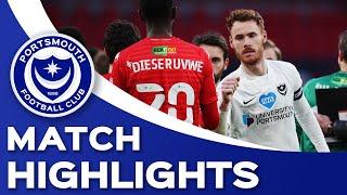 Highlights | Pompey 0-0 Salford City (2-4 on pens) | Papa John's Trophy Final