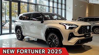 Unveiling NEW 2025 Toyota Fortuner - Perfect Blend of Power and Efficiency!