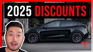 GIVEAWAY: FRESH TESLA DISCOUNTS! 2025 Models Too!