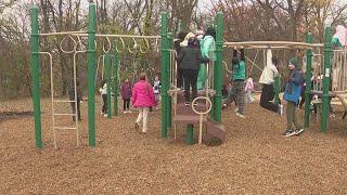 Jane Addams elementary unveils new playground