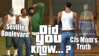 GTA San Andreas Secrets and Facts 27 Seville Boulevard, Epsilon Program, Myths, Unique Vehicles