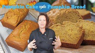 Vegan Pumpkin Bread vs Pumpkin CAKE!