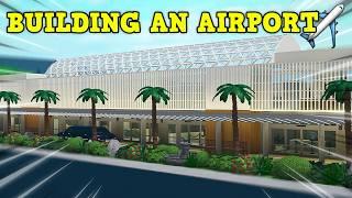 I Built A $2M Airport In Bloxburg!