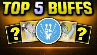 Top 5 BIGGEST BUFFS coming in Edge of Fate | Destiny 2