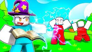 Becoming a WIZARD in Roblox FLAG WARS