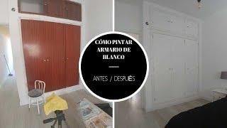  Pintar tu Viejo Armario de Blanco ️ [DIY TUTORIAL]