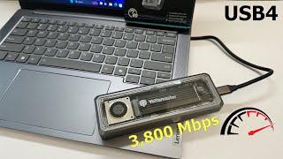 The Fastest I've Tested -  Yottamaster USB4 (40GBPS) NVMe Enclosure