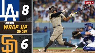 Padres vs Dodgers Postgame Wrap Up Show: Dodgers 8 Padres 6