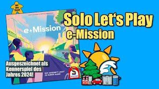 Solo Let's Play  e-Mission von Matt Leacock & Matteo Menapace | Auf den Tisch!