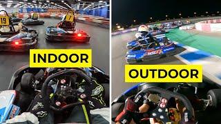 Indoor Karting vs Outdoor Karting (comparison)