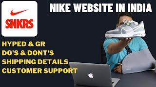 Watch before BUYING from SNKRS NIKE in India | DO's and Dont's | Shipping Details | Customer Support