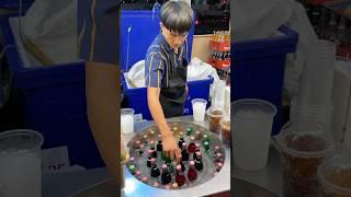 How to Make Slushy Coca-Cola | Thai Street Food #shorts