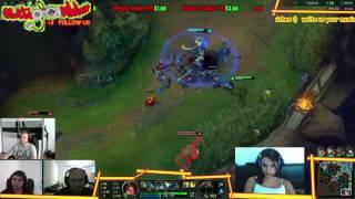 Multigambler play League of Legends on Twitch #1