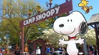 CAMP SNOOPY KID'S RIDES AT CEDAR POINT