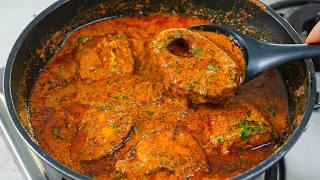 सरसों वाली मसालेदार फिश करी ऐसे बनाएंगे तो तारीफ ही पायेंगे | Masala Fish Curry | Fish Recipe Kabita