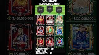 MAKE YOUR CHOICES #eafc25 #fifa #eafc24  #eafcmobile #fifamobile #fifa #shorts