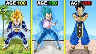 Surviving 200 YEARS As VEGETA in GTA 5