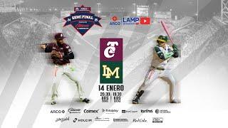 Tomateros vs Cañeros | 14 Enero Juego 3 Semifinales LAMP 24 25