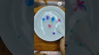 Magical floating pens painting | Trending floating pen art challenge #floating #art #viral #shorts