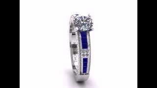 The Satina Engagement Ring Exclusively from George Thompson Diamond Company