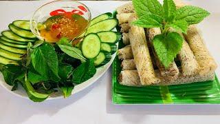 CÁCH LÀM CHẢ GIÒ RẾ , SIÊU NGON , GIÒN XỐP