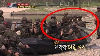 A Real Man(Korean Army)- Pneumatic assault boat education, EP15 20130721