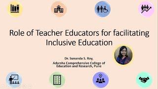 Role of Teacher Educators in Facilitating Inclusive Education (English)