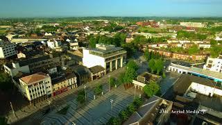 Dundalk, Ireland 4K Drone Aerial View