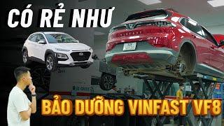 Kêu trời! Đi bảo dưỡng Vinfast Vf8 và chi phí thực tế | Xế Cộng