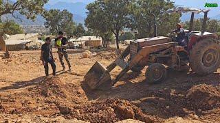 Nomadic Life: Clearing Land for Mahmoud and Azam's New House – Tractor Work and Tea Breaks