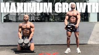 THE "ONLY SHOULDER WORKOUT "YOU NEED FOR A MAXIMUM GROWTH ( advanced & Modified )#shoulderstrength