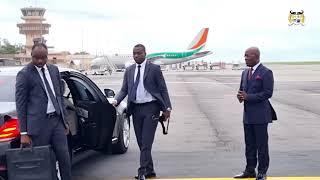 Départ du Président Patrice TALON pour Abuja au Nigéria / Investiture du Président Bola Ahmed TINUBU