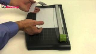 Swingline SmartCut Lite Rotary Paper Trimmer Video Review