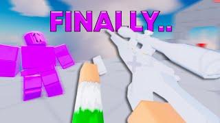 I got the BEST WRAP in Roblox Rivals.. (Glass Wrap)