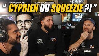 Squeezie répond à la question "Qui est le fautif entre Cyprien et Squeezie" #StreamForHumanity