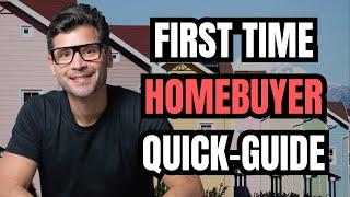 The ULTIMATE First Time Home Buyers Guide [Updated For 2024]