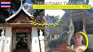 Chiang Mai, TH (Oldest wooden temple in Chiangmai & Wat Ta Mai E)