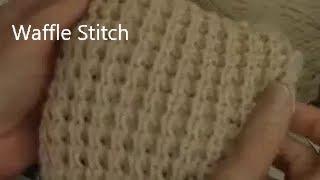 Waffle Stitch to Machine Knit by Diana Sullivan