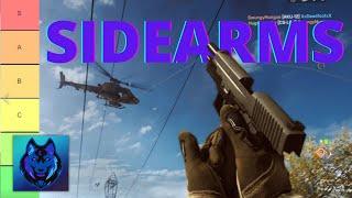 Battlefield 4 2021 Best Sidearms (tier list)