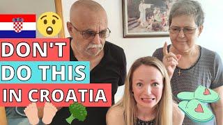 What NOT TO DO in CROATIA - 12 Things to Avoid (superstitions & more)