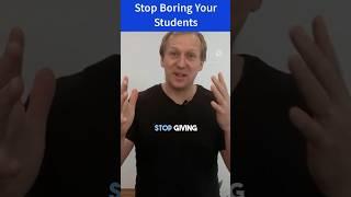 Stop boring your students. Create fun and engaging lessons.#effectiveteaching #education #teacherspd