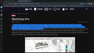 SketchUp Pro Full Sürüm İndir