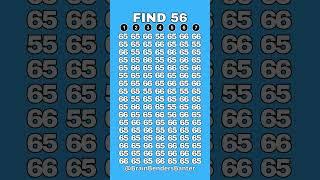 This 56 Puzzle Will Trick Your Eyes!